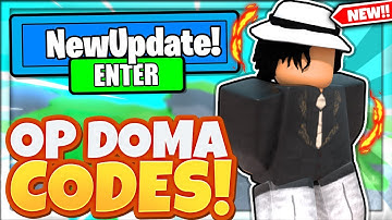 ALL NEW SECRET *DOMA UPDATE* CODES In Roblox Slayers Unleashed!