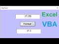 Format decimal places in Excel VBA