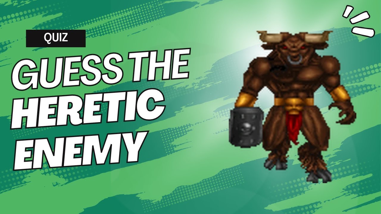 Guess the Enemy: Heretic Video Game Quiz | Unleash Your Dark Fantasy Knowledge!