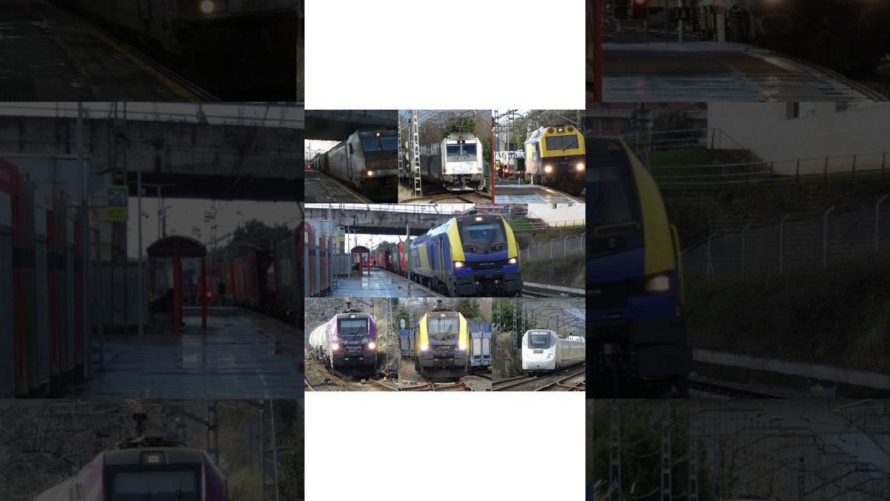 26 minutos de trenes impresionantes de todo tipo parte 18 sonido original