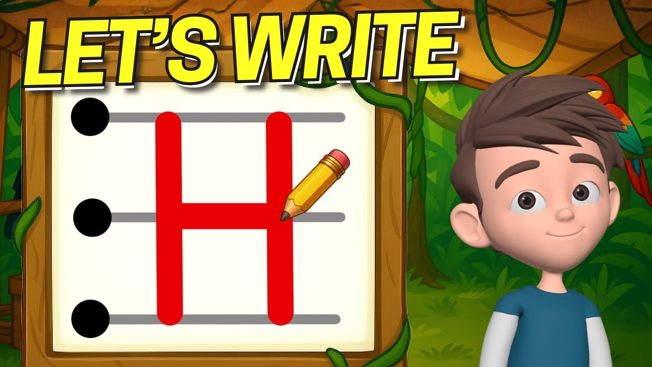 ✏️ Quick Write – Uppercase H, Writing the Letter H 