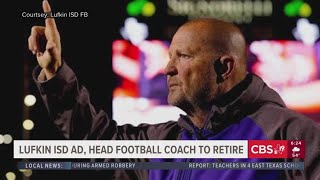 Lufkin ISD AD, head football coach to retire