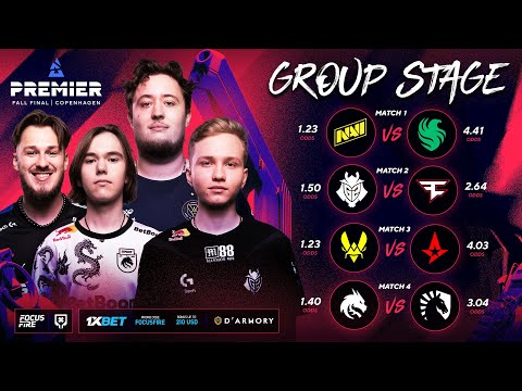 BLAST Fall Finals 2024 NAVI vs Falcons, G2 vs FaZe, Vitality vs Astralis, Spirit vs Liquid [FIL/ENG]