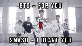 Video thumbnail of "MV SMASH - I HEART YOU X BTS - FOR YOU Cover | Indonesia"