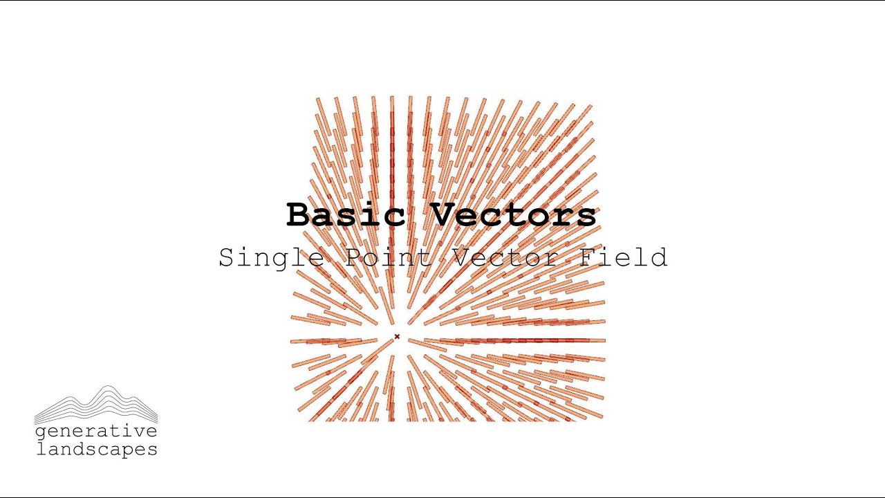 Basic Vectors in Grasshopper - Single-Point Vector Field - YouTube