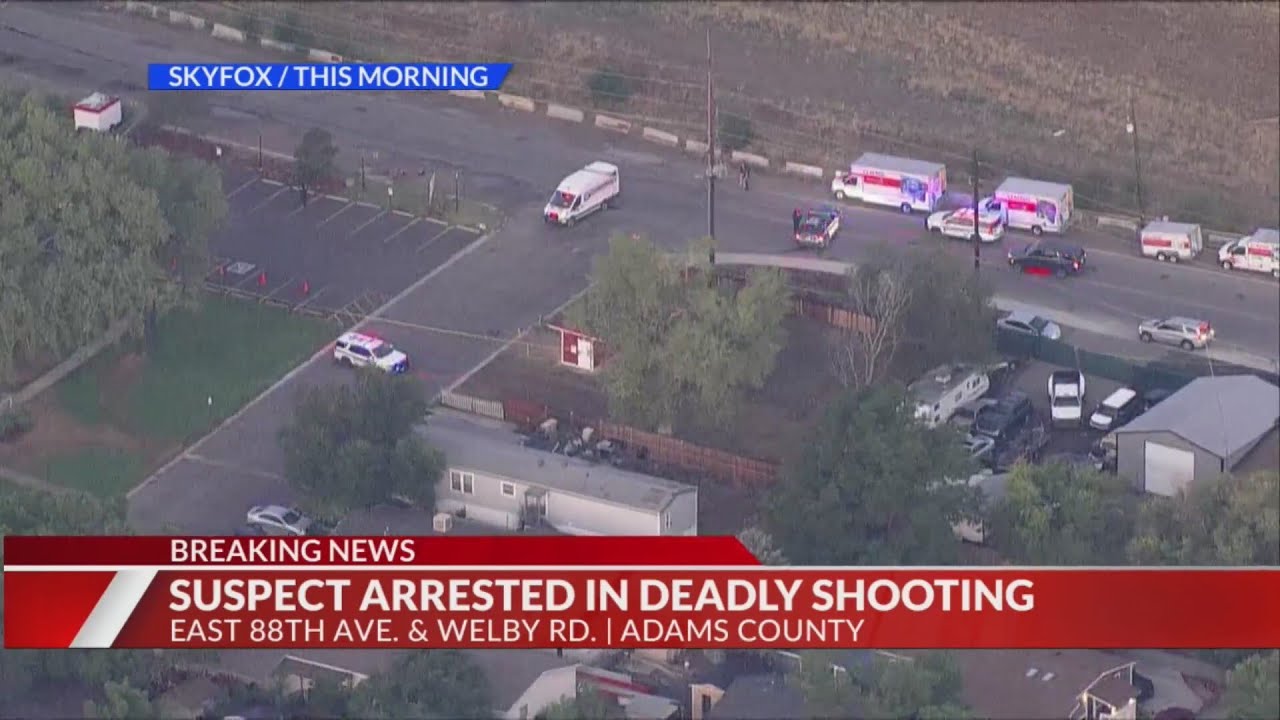 Suspect arrested after deadly shooting in Adams County - YouTube
