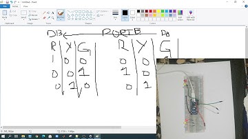 Two Way Traffic Signal Code in Arduino Nano