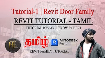 Revit Door Family Tamil Tutorial | TUTORIAL-1 | Beginners tutorial #revit #tamil #tutorial