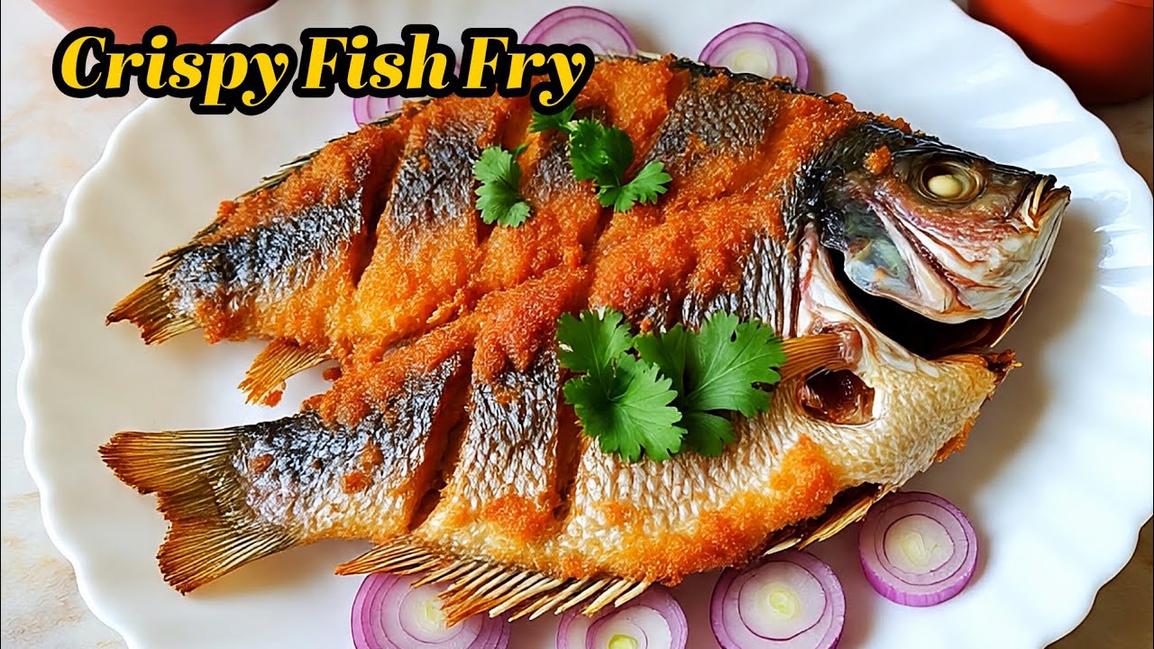 Crispy Fish Fry recipe | Fish Fry | Lahori Fish Fry | Masala Fish Fry | Restaurant style Fish Fry |