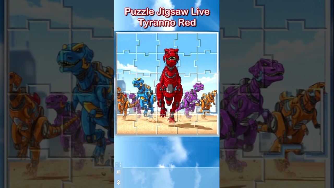 Jigsaw Puzzle Live - Dino Robot Corps 
