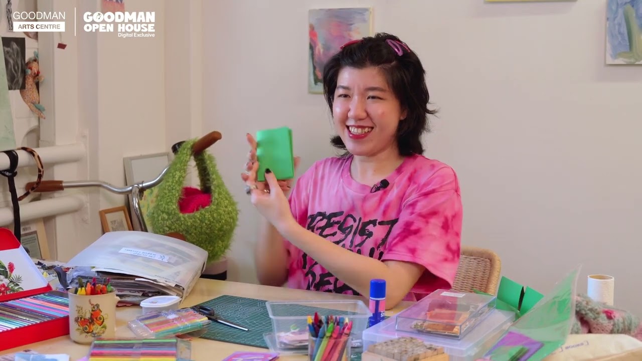 Goodman Open House (Digital Exclusive) - How to Make a Zine by Mengju Lin