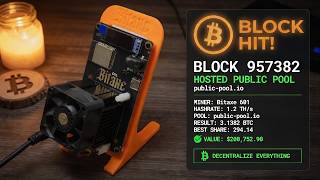 🚨 A 1.2 TH/s Bitaxe JUST Mined a Bitcoin Block?! Let's talk about it.