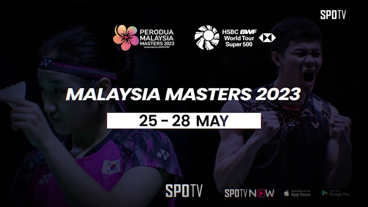 SEGERA! Malaysia Masters 2023 di SPOTV 🏸