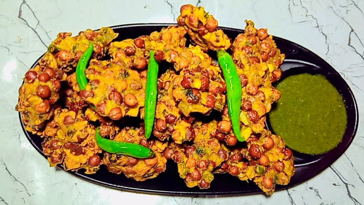 Pako Rathod चना के क्रिस्पी मजेदार कुरकुरे पकौड़ा रेसिपी | Ramzan special pakoda ...