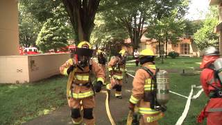 Yokota Air Base:  JASDF Fire Training