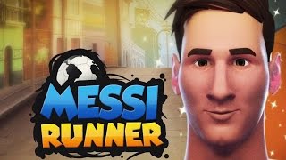 Messi Runner gameplay - iOS iPhone Android Lionel Messi football Runner mobile game screenshot 1