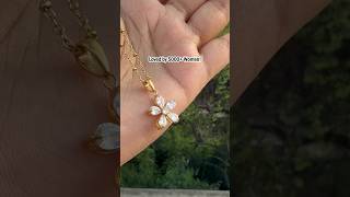 Floral Diamond Necklace 💐📿💟 #diatoms #floral #diamonds #love