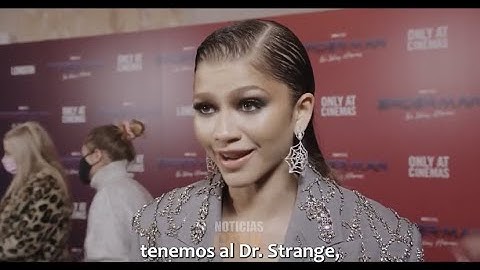Zendaya Praises Benedict Cumberbatch in Spider-Man: No Way Home