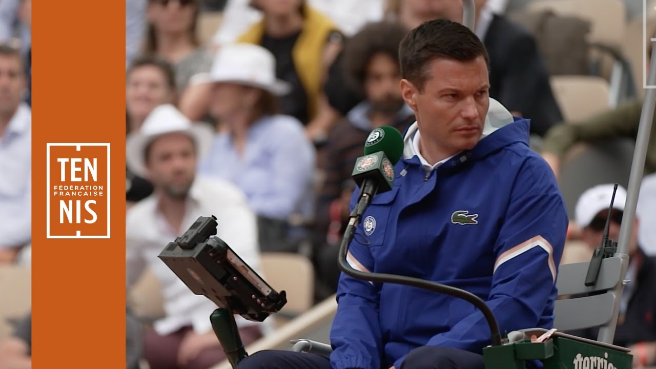 Un jour, un engagement : l'arbitrage avec Eric largeron - Roland-Garros 2022 | FFT