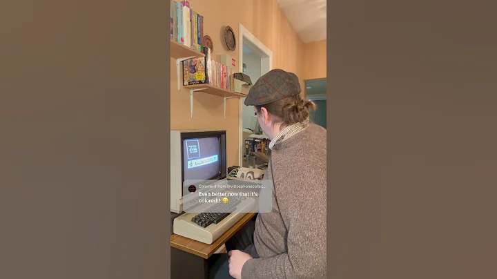 Using a Commodore 64 & dot matrix printer to make a banner for our music students to colour! #80s