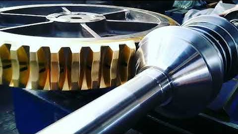 Company Gearworks - Production of globoid worm gears