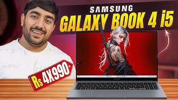 SAMSUNG Galaxy Book 4-13th Gen Core i5 Laptop |  Best Laptop Under 5X,990 [Hindi]
