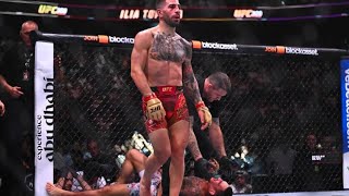 Ilia Topuria vs Max Holloway [Best Moments] | UFC 308