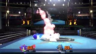 Super Smash Bros. Ultimate: Boxing Ring 2 player 60fps