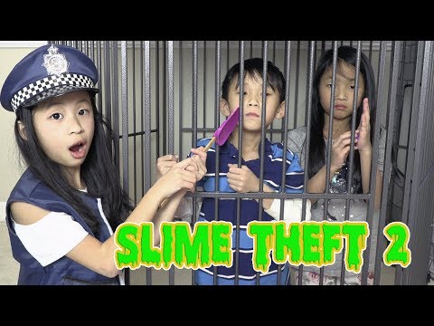 pretend-play-police-locked-up-kaycee-for-stealing-slime-part-2