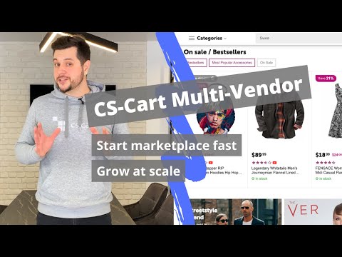 CS-Cart Multi-Vendor. Marketplace platform for fast start and growth.
