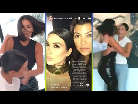 Kourtney kardashian recalls ‘hair-pulling’ fights with kim