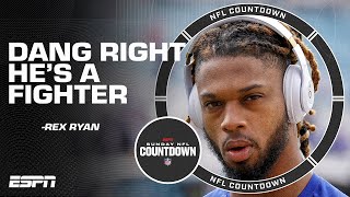 Rex Ryan's emotional message on Damar Hamlin: 'Dang right he's a fighter' | NFL Countdown