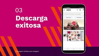 Descargador AhaSave para Instagram - Cómo descargar automáticamente videos de Instagram screenshot 2