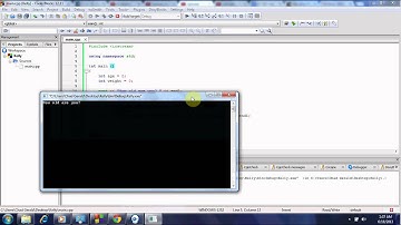 C++ Programming How to output onto screen using cout