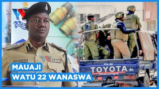 MATUKIO YA MAUAJI: WATU 22 WAKAMATWA TABORA, MSAKO MKALI WAPIGWA...