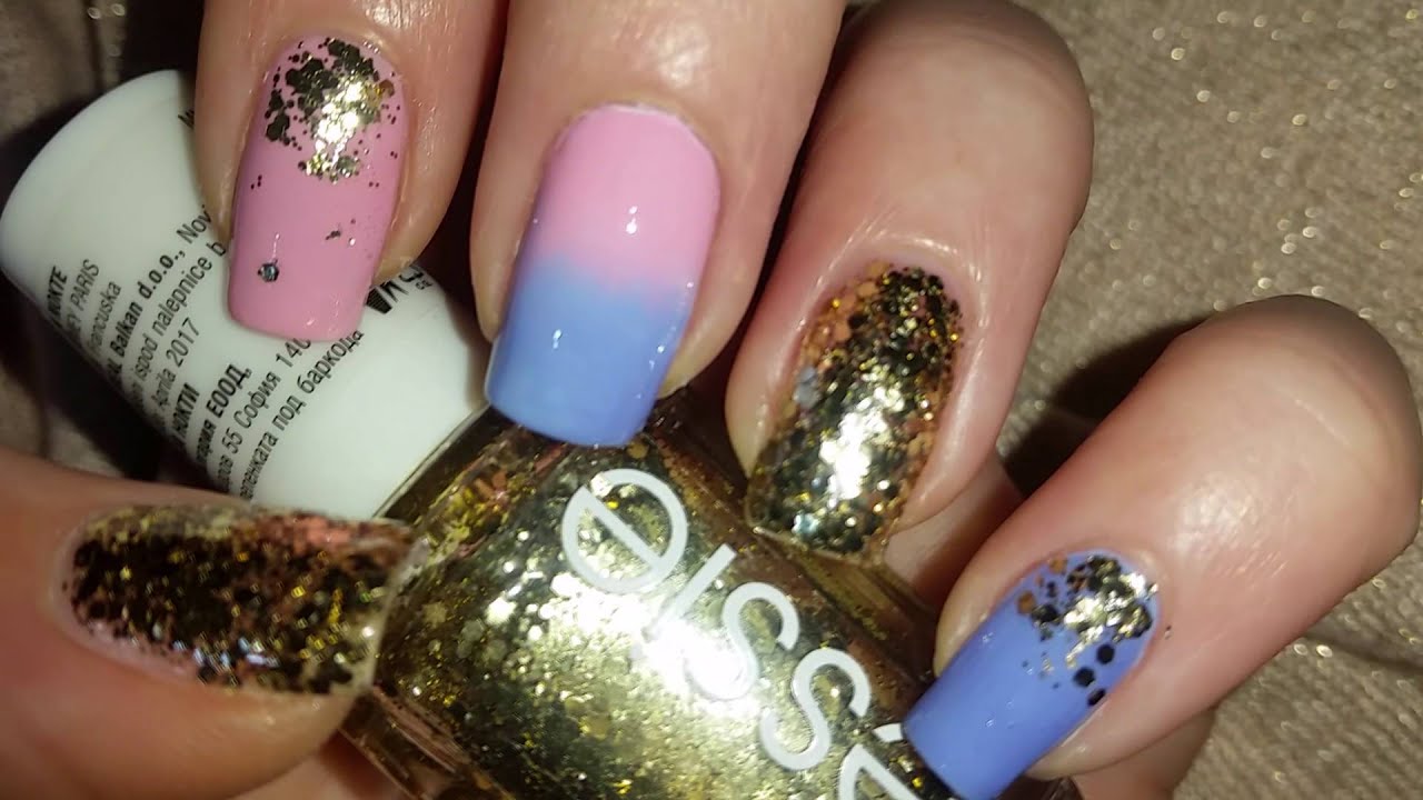 Маникюр в цветовете на 2016 година Pantone Nail Art 2016 Nail Art