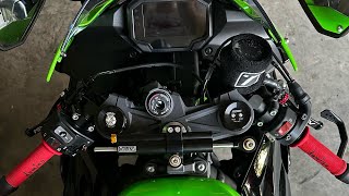 SC PROJECT Full exhaust 2024 zx6r sounds CAMMED OUT!!😮‍💨