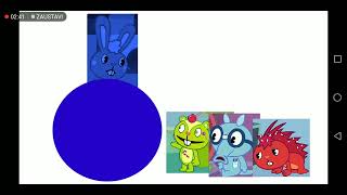 Happy Tree Friends Cuddles Blueberry Inflation
