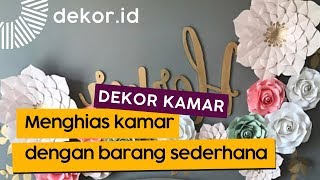 Download Lagu DEKOR KAMAR: ide kreatif Hiasan Kamar tidur dengan barang sederhana MP3 Download Lagu DEKOR KAMAR: ide kreatif Hiasan Kamar tidur dengan barang sederhana MP3