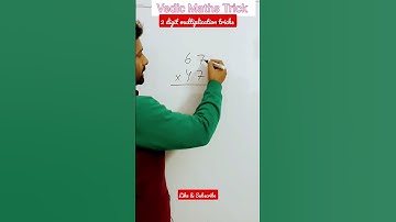 Fast Math Tricks| 2 digit multiplication trick no having same ones digits and tens digits sum is 10