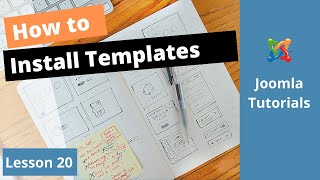 Joomla Lesson 20 | Installing a joomla Template
