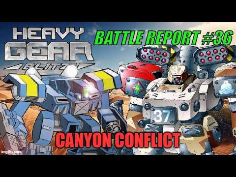 Heavy Gear Blitz [TTS Battle Report #36 | North vs CEF | 100TV]