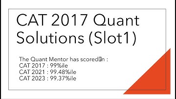 CAT 2017 Slot 1 Questions & Answers - Q20 : Geometry - Triangles 2
