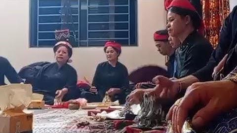 Then Lạng Sơn hát then làm lễ cấp sắc rất hay lễ đêm