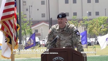 AFN Humphreys - 2ID Change of Command Ceremony