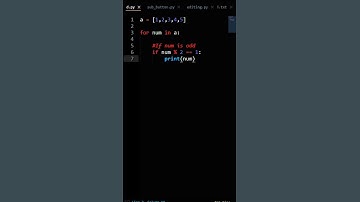 Python Program To Print Odd Numbers In A List