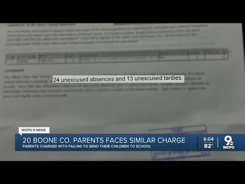 More than 20 parents criminally charged for their children's truancy