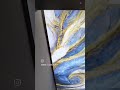 Marble-look stretch ceiling by Berrisol & Illusion Decors! | #stretchceiling