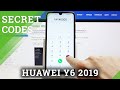 Secret Codes for Huawei Y6 2019 - Enable Hidden Modules