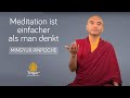 Meditation ist einfacher als man denkt